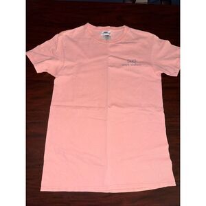 Simply Southern Peach Colored Short Sleeve Graphic Tee Size Small